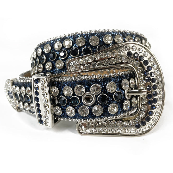Unisex Diamantbelte med Rhinestones – Glittrande Stil