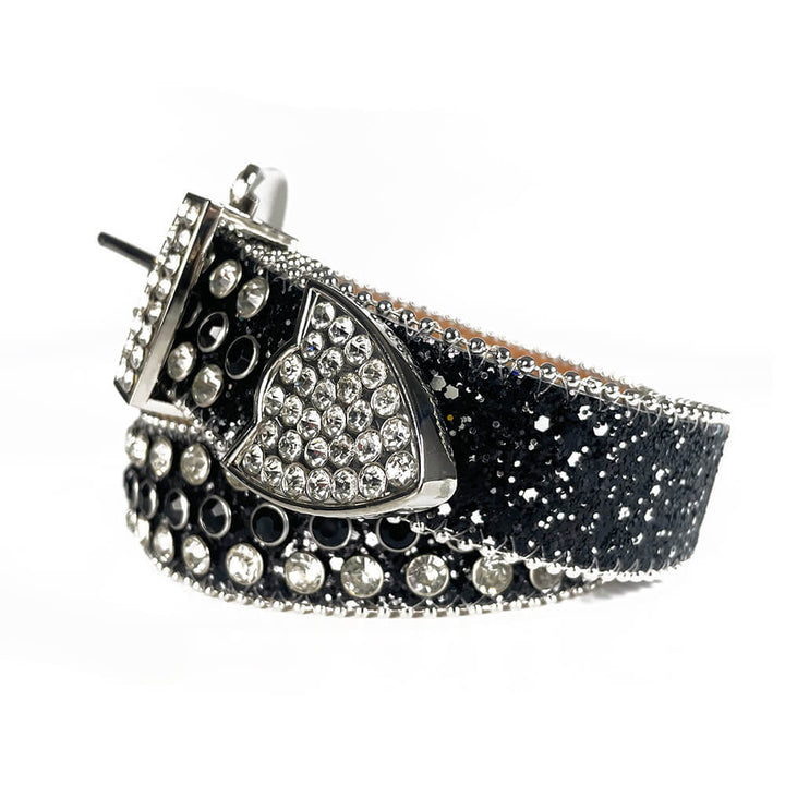 Unisex Diamantbelte med Rhinestones – Glittrande Stil