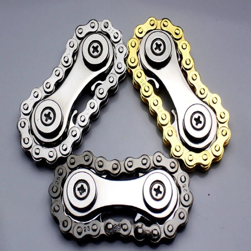 Unisex Avstressende Svinghjuls Fingertuppkjede