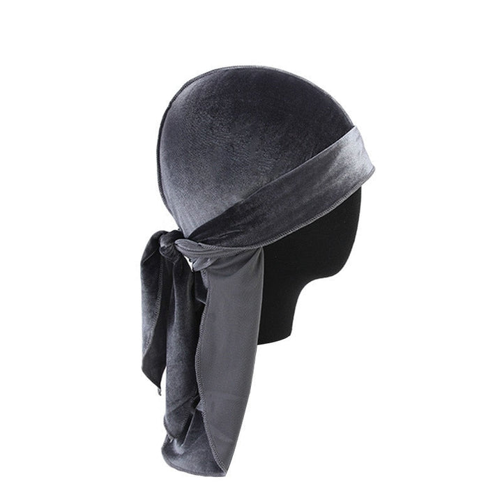 Unisex Premium Flöyel Durag för Hårstyling och Bölger