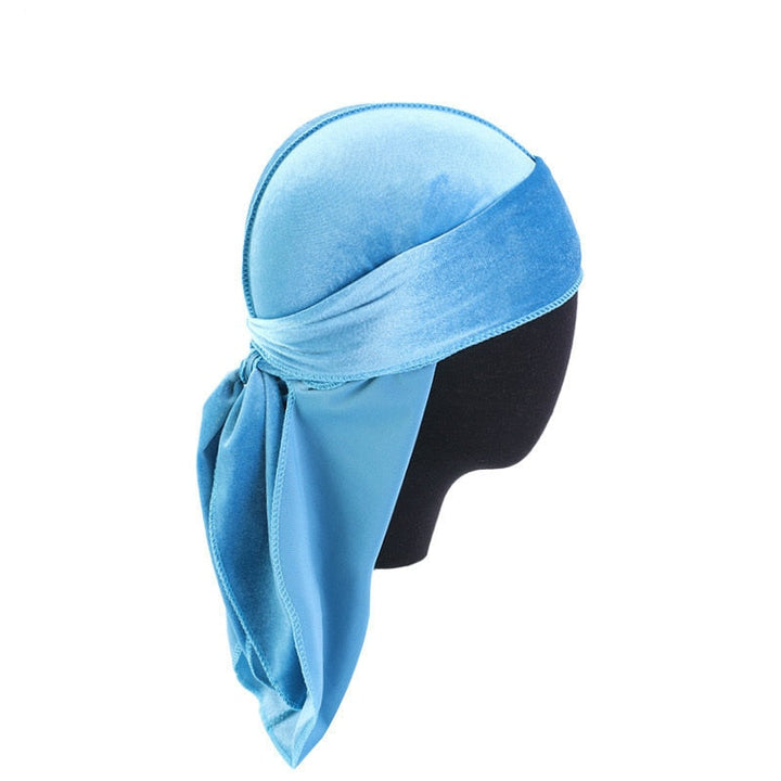 Unisex Premium Flöyel Durag för Hårstyling och Bölger