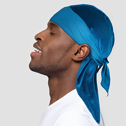 Unisex Premium Flöyel Durag för Hårstyling och Bölger