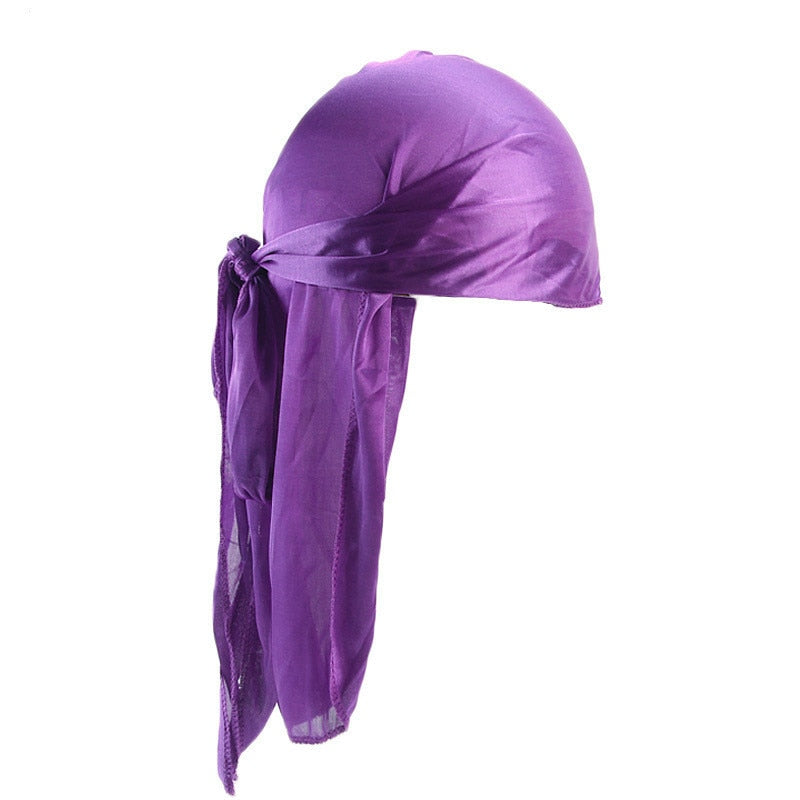 Unisex Premium Flöyel Durag för Hårstyling och Bölger