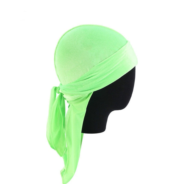 Unisex Premium Flöyel Durag för Hårstyling och Bölger