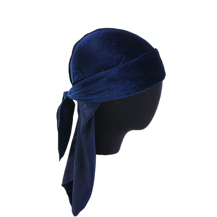 Unisex Premium Flöyel Durag för Hårstyling och Bölger