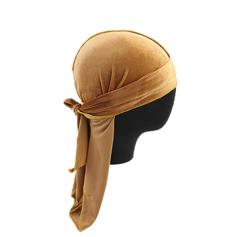 Unisex Premium Flöyel Durag för Hårstyling och Bölger