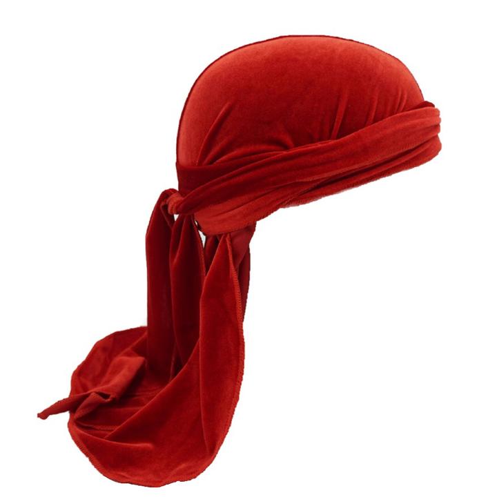 Unisex Premium Flöyel Durag för Hårstyling och Bölger