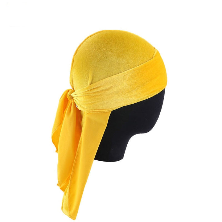 Unisex Premium Flöyel Durag för Hårstyling och Bölger