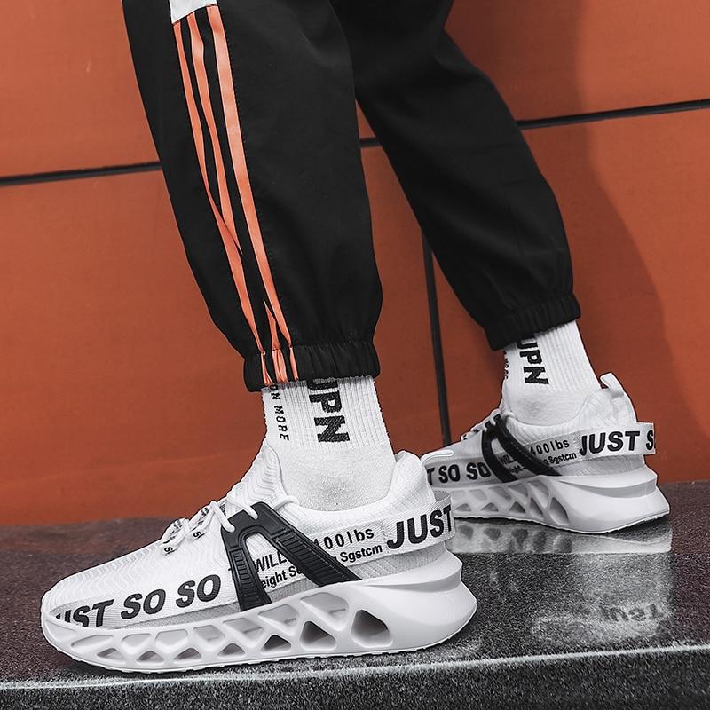 Unisex Andningsbar Stötdempende Sneakers för Aktiva Män och Kvinnor