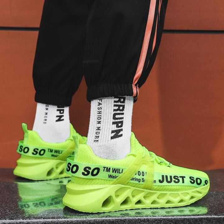 Unisex Andningsbar Stötdempende Sneakers för Aktiva Män och Kvinnor