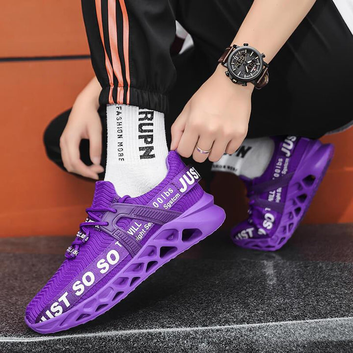 Unisex Andningsbar Stötdempende Sneakers för Aktiva Män och Kvinnor