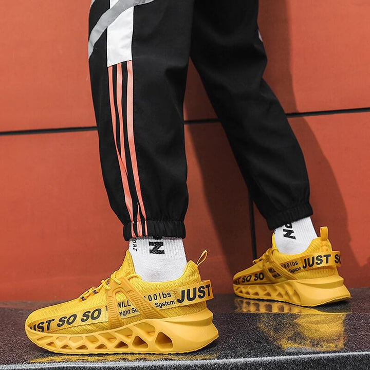 Unisex Andningsbar Stötdempende Sneakers för Aktiva Män och Kvinnor