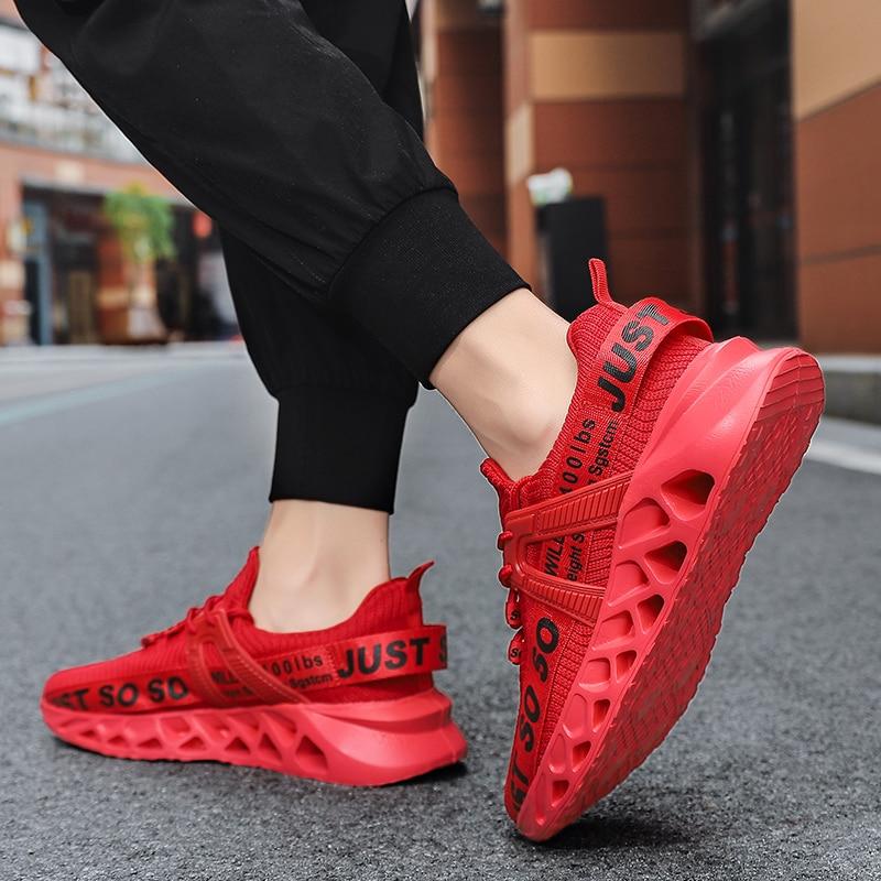 Unisex Andningsbar Stötdempende Sneakers för Aktiva Män och Kvinnor