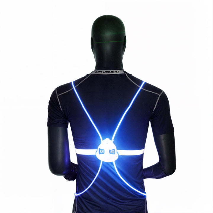 Unisex LED Refleksvest för Maximal Synlighet och Säkerhet i Mörket