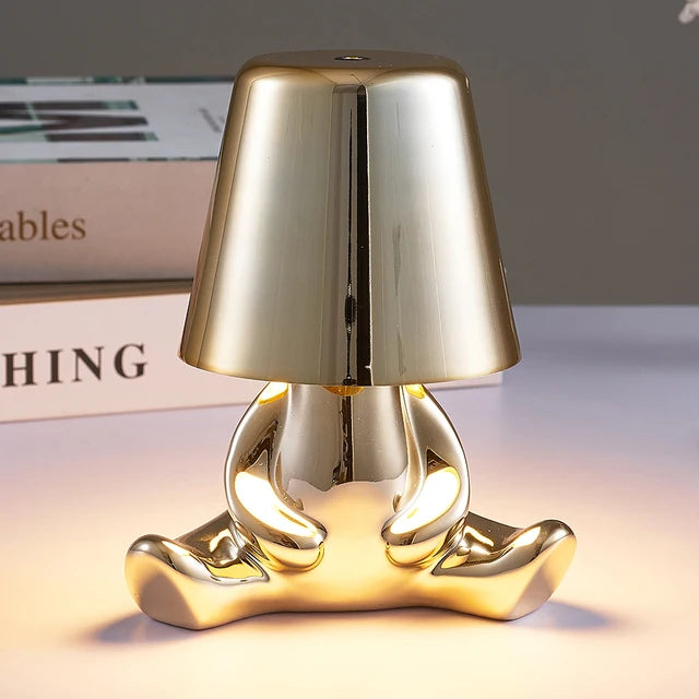 Unisex Liten Dimmbar Bordslampa för Sovrum och Hem