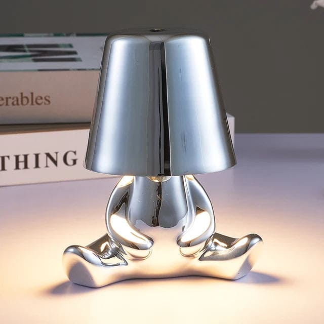 Unisex Liten Dimmbar Bordslampa för Sovrum och Hem