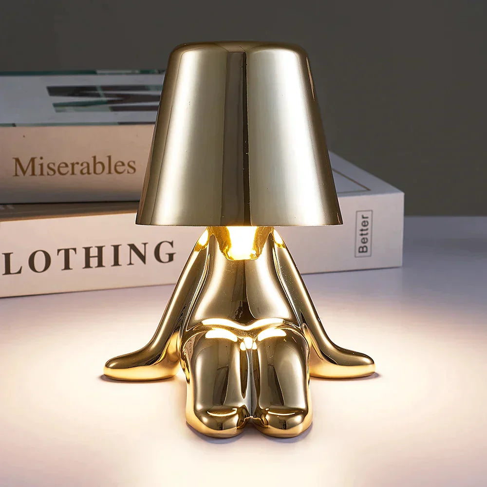 Unisex Liten Dimmbar Bordslampa för Sovrum och Hem