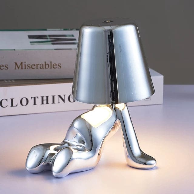Unisex Liten Dimmbar Bordslampa för Sovrum och Hem