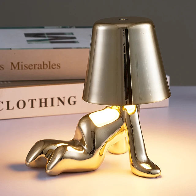 Unisex Liten Dimmbar Bordslampa för Sovrum och Hem