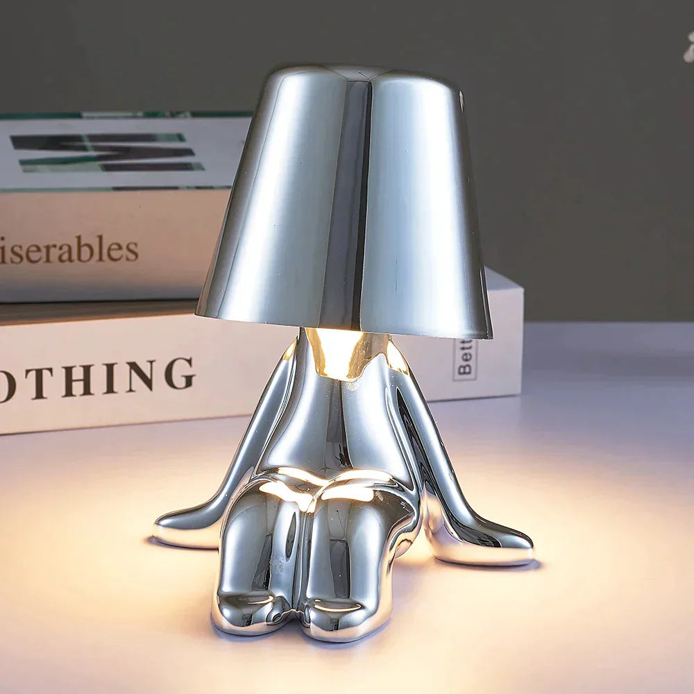 Unisex Liten Dimmbar Bordslampa för Sovrum och Hem