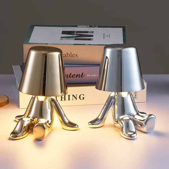 Unisex Liten Dimmbar Bordslampa för Sovrum och Hem