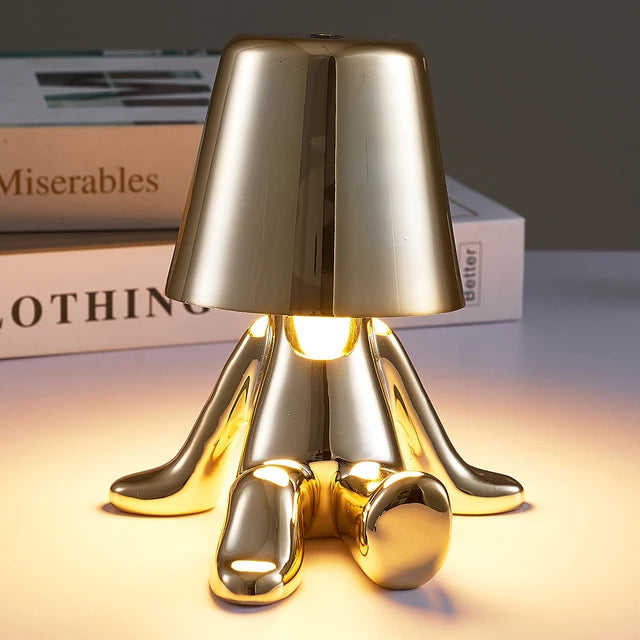 Unisex Liten Dimmbar Bordslampa för Sovrum och Hem