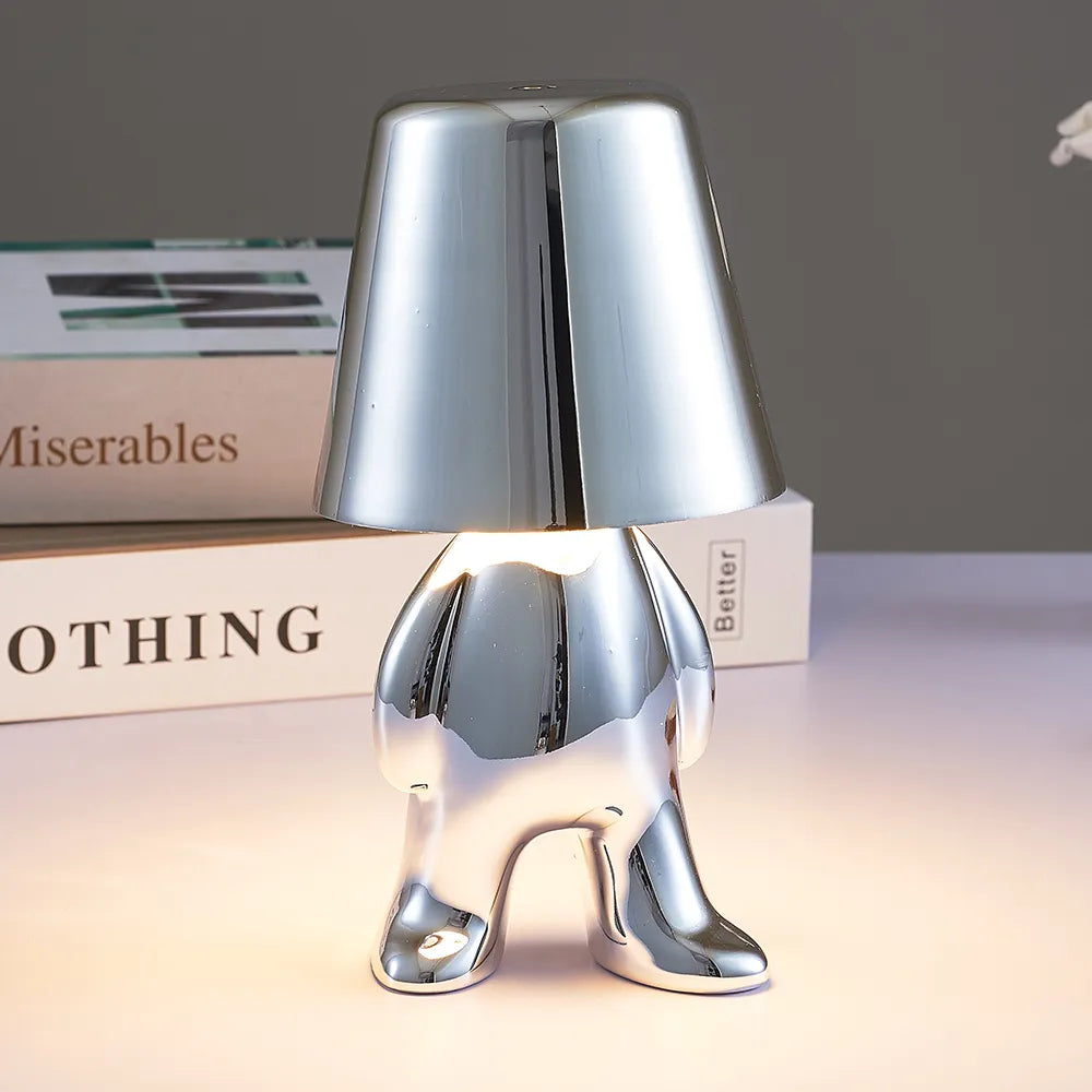 Unisex Liten Dimmbar Bordslampa för Sovrum och Hem