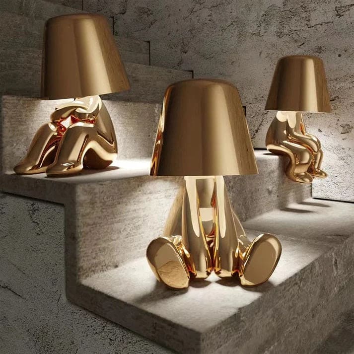 Unisex Liten Dimmbar Bordslampa för Sovrum och Hem