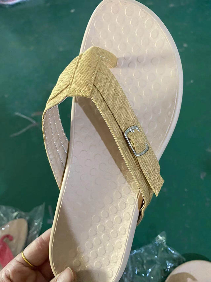 Unisex Ortopediska Flip-flops för Komfort och Stöd vid Varje Steg