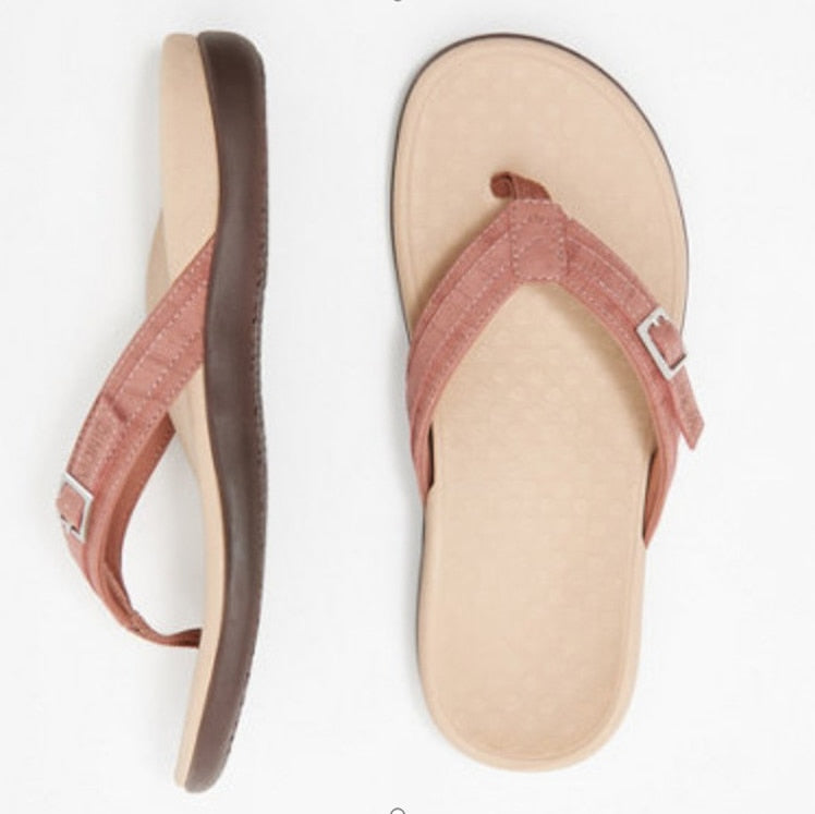 Unisex Ortopediska Flip-flops för Komfort och Stöd vid Varje Steg