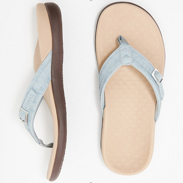Unisex Ortopediska Flip-flops för Komfort och Stöd vid Varje Steg