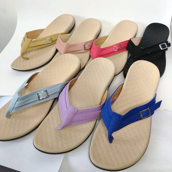Unisex Ortopediska Flip-flops för Komfort och Stöd vid Varje Steg