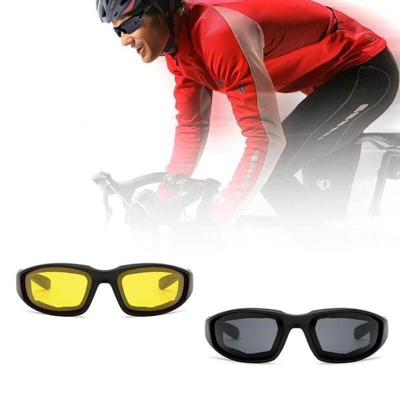 Unisex Photochromiske Motorsykkelbriller