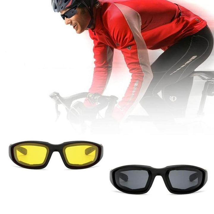 Unisex Photochromiske Motorsykkelbriller