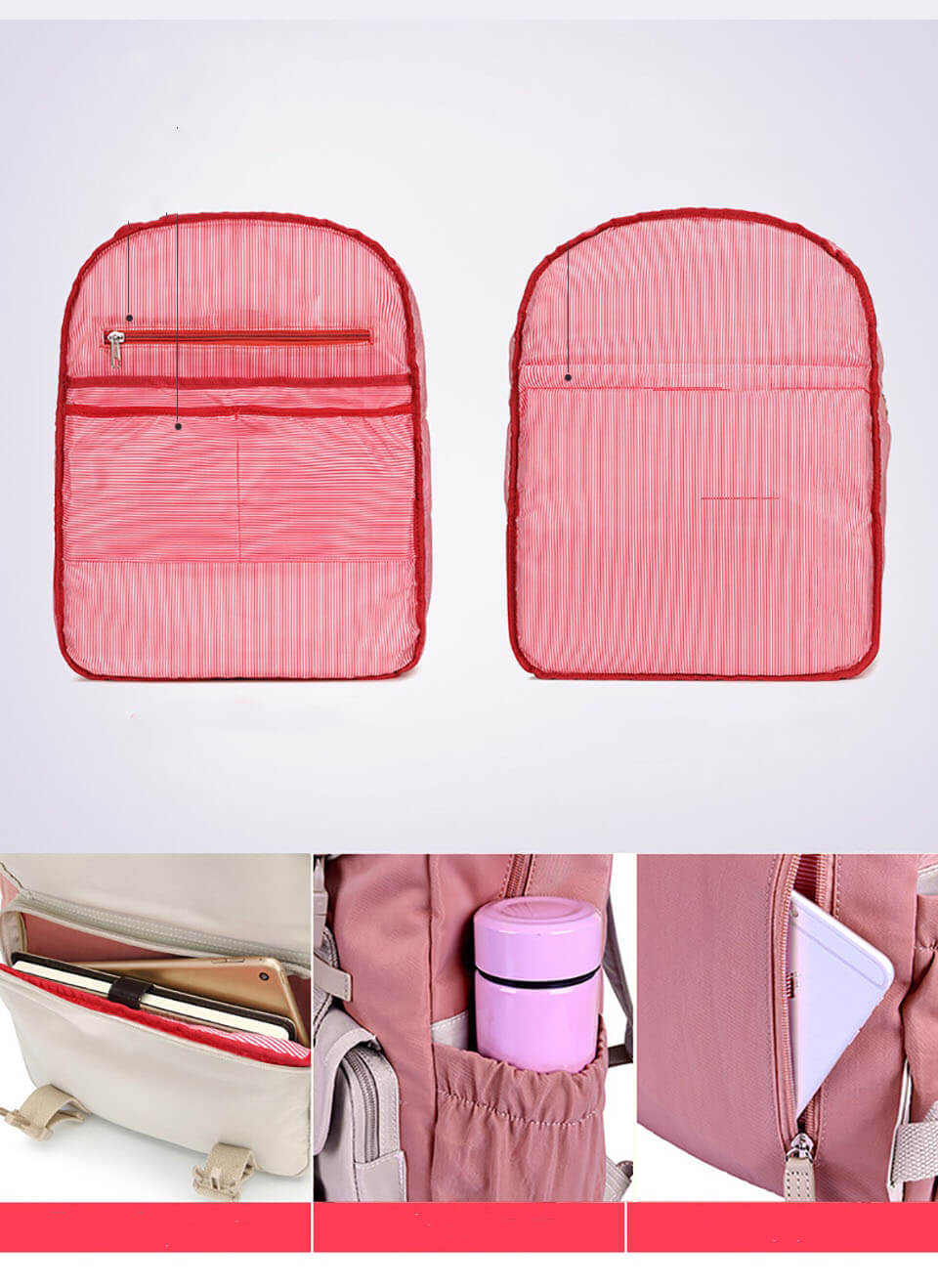 Unisex Reisesekk med Laptoplomme 15.6 tommer