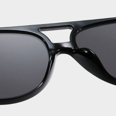 Unisex Retro Aviator Solbriller med UV400 Skydd