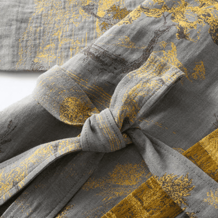 Unisex Badekåpe Kimono Retrodesign