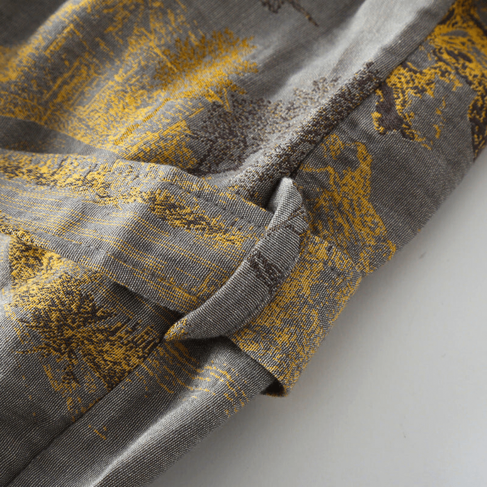 Unisex Badekåpe Kimono Retrodesign