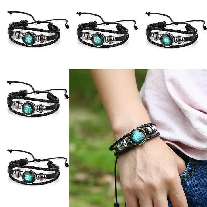 Unisex Zodiac Armband – Personlig Stjernetegnsmykke