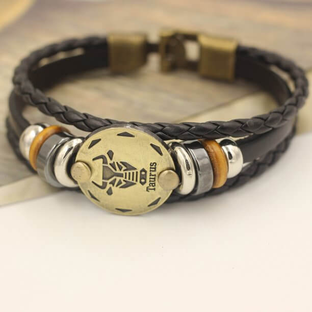 Unisex Zodiac Armband – Personlig Stjernetegnsmykke