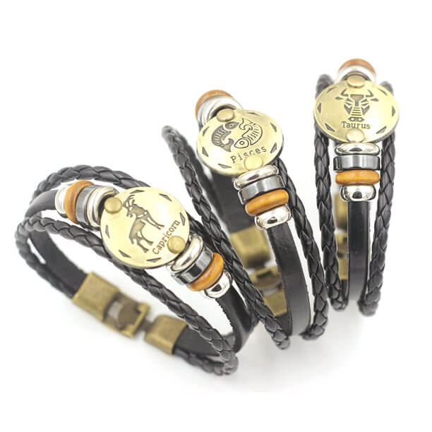 Unisex Zodiac Armband – Personlig Stjernetegnsmykke