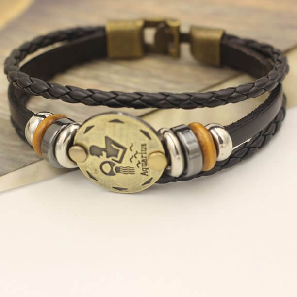 Unisex Zodiac Armband – Personlig Stjernetegnsmykke