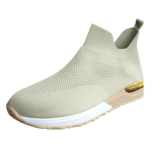 Unisex Ortopediska Slip-On Fritidssko med Andningsbar Mesh