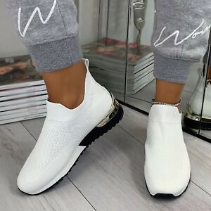 Unisex Ortopediska Slip-On Fritidssko med Andningsbar Mesh