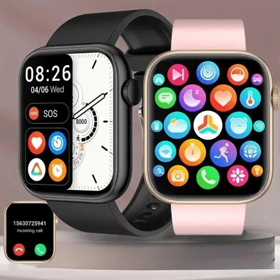 Unisex Smartklokke med Avancerad Treningsmåler och GPS