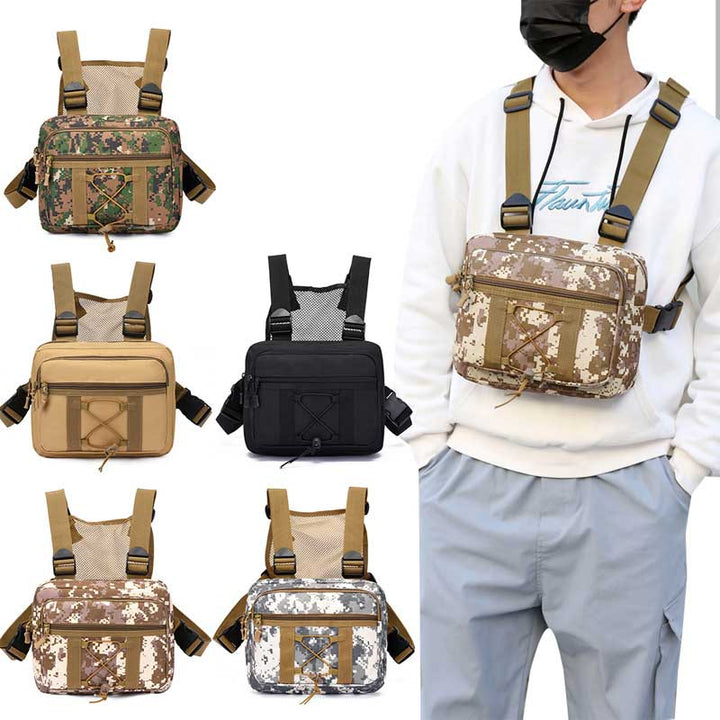 Unisex Utility Chest Bag – Durable &amp; Practical för Travel &amp; Adventure