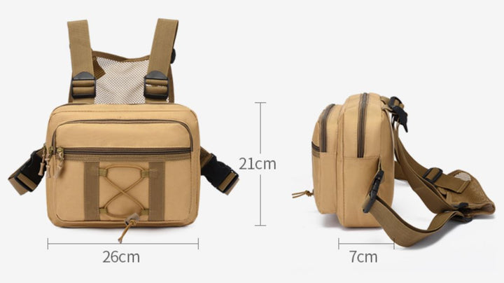 Unisex Utility Chest Bag – Durable &amp; Practical för Travel &amp; Adventure