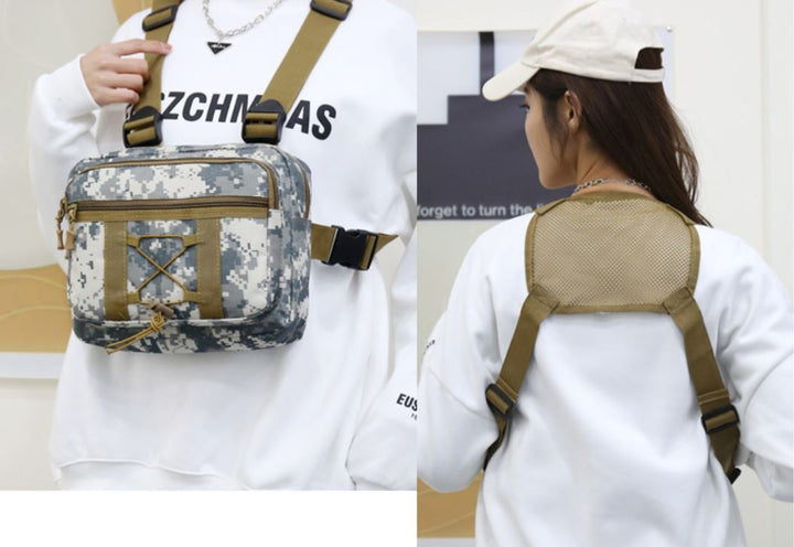 Unisex Utility Chest Bag – Durable &amp; Practical för Travel &amp; Adventure