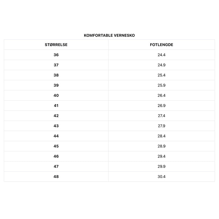 Unisex vernesko med ståltåhette för optimal skydd och komfort