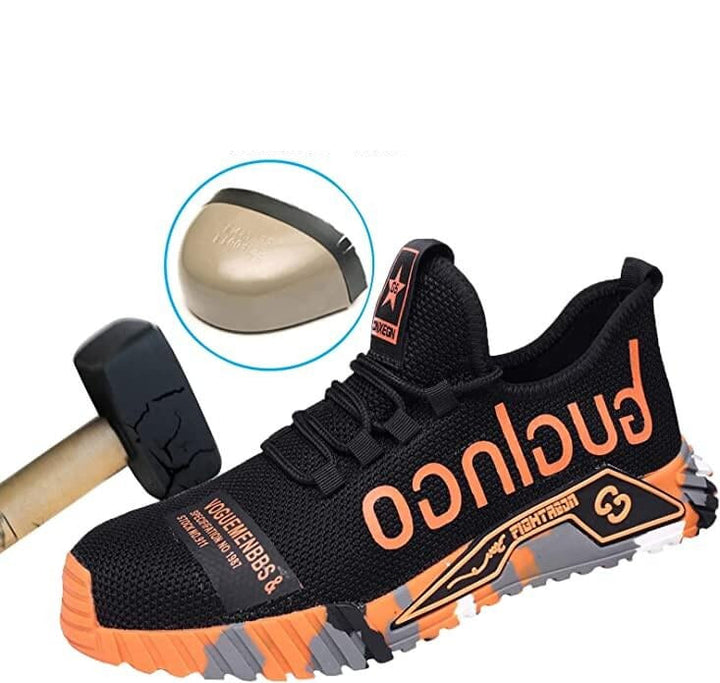 Unisex vernesko med ståltåhette för optimal skydd och komfort